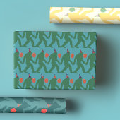 Speelse & Unieke Heldere Kleurrijke Verjaardag Big Inpakpapier Vel