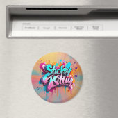 Speelse urban vibes magneet (Insitu (Vaatwasser))