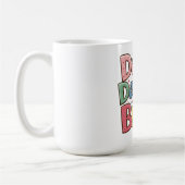 Speelse vaderschap zin kunst koffiemok (Links)