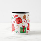 Speelse vakantie magische Mok (Center)