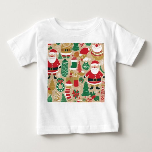 Speelse Vakantie Treats Peuter Shirt – Gingerbread (Voorkant)
