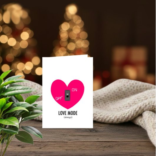 Speelse Valentijnsdagkaart Kaart