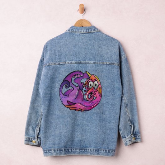 Speelse Verbeeldingswezens Denim Jacket (Hangar)