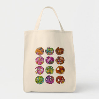 Speelse Verbeeldingswezens Tote Bag