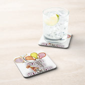 Speelse Verjaardag Groet: Gelukkige Verjaardag Bro Onderzetter (Rechterzijde)