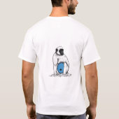 Speelse Vervet Monkey T-shirt (Achterkant)