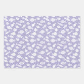 Speelse Visschool Doodle S witte Cadeau Inpakpapier Vel (Voorkant 2)