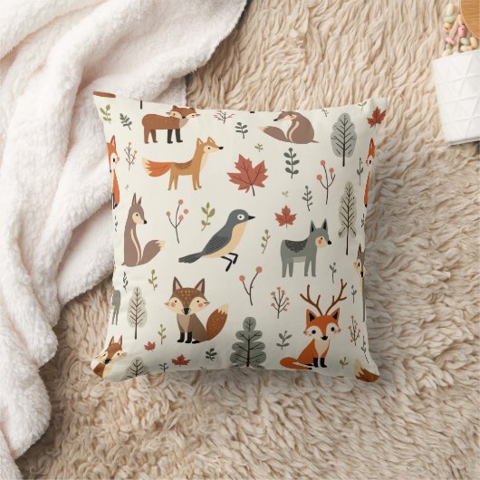 Speelse vogels kussen kussen (Deken)