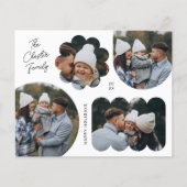 Speelse Vormen Kerstfoto Collage Budget (Voorkant)