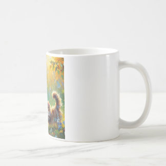 Speelse vrienden koffiemok