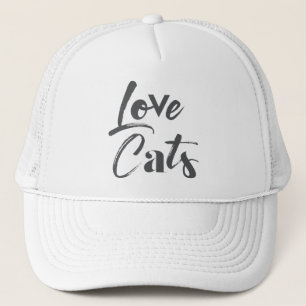 Speelse, vrolijke, moderne, schattige ontwerp van trucker pet
