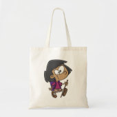 Speelse Wandelaarster Natuur Verkenner Tote Bag (Voorkant)