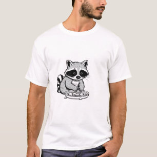 Speelse Wasbeer Leuk T-shirt