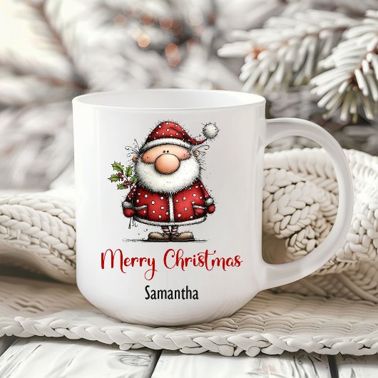 Speelse Whimische Kerstman Humor Kerst Koffiemok
