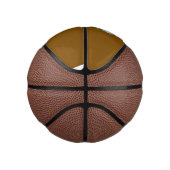 Speelse Zeehond Waterbesparing & Oceaan Bewustzijn Basketbal (Rechts)