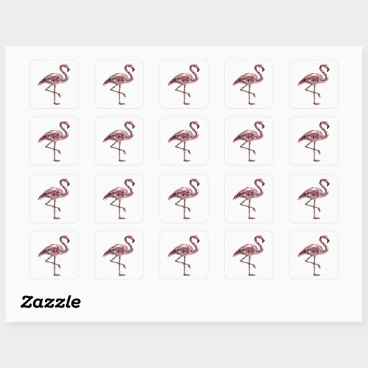 Speelse zilveren abstracte decal sticker kunst (Vel)