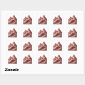 Speelse Zilveren Sticker Grafiek (Vel)