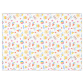 Speelse zomer tafelkleed (Voorkant (Horizontaal))