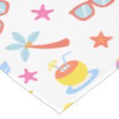 Speelse zomer tafelkleed (Gekanteld)