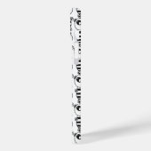 Speelse zwart-wit pandakunst Case-Mate iPhone case (Achterkant / Links)