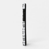 Speelse zwart-wit pandakunst Case-Mate iPhone case (Achterkant/links)