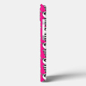 Speelse zwart-wit pandakunst Case-Mate iPhone case (Achterkant / Links)
