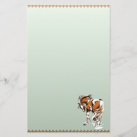 Speelt af met verf stationery_vertical.v2. briefpapier (Voorkant)