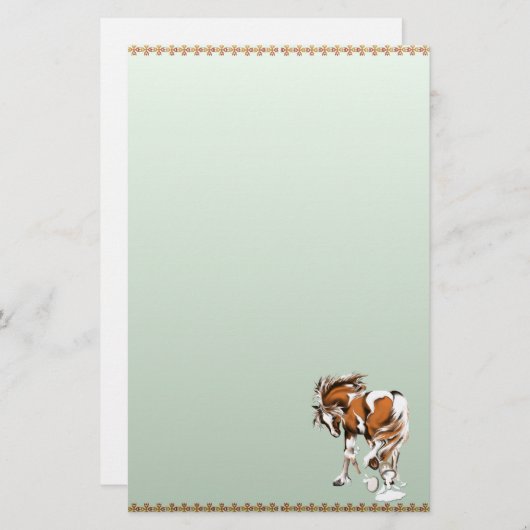 Speelt af met verf stationery_vertical.v2. briefpapier (Voorkant / Achterkant)