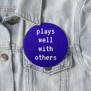 Speelt goed met andere Button
