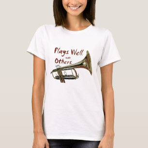 Speelt goed met anderen/Trumpet T-shirt