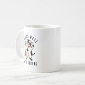 Speelt goed met Udders Funny Koe Pun Koffiemok (Voorkant links)