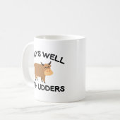 Speelt goed met Udders Koffiemok (Voorkant links)