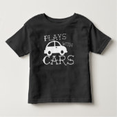 Speelt met auto's - Great Fathers Day Gift T-shirt (Voorkant)