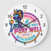 Speelt niet goed… grote klok (Voorkant)