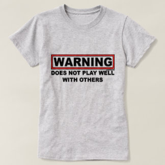 Speelt niet goed...lichtgekleurde Shirten T-shirt