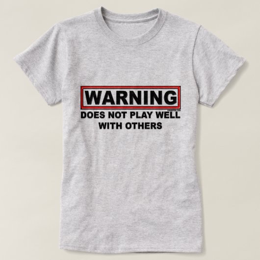 Speelt niet goed...lichtgekleurde Shirten T-shirt (Design voorkant)