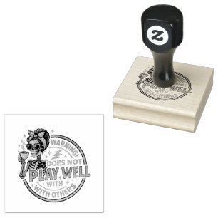 Speelt niet goed… rubberstempel