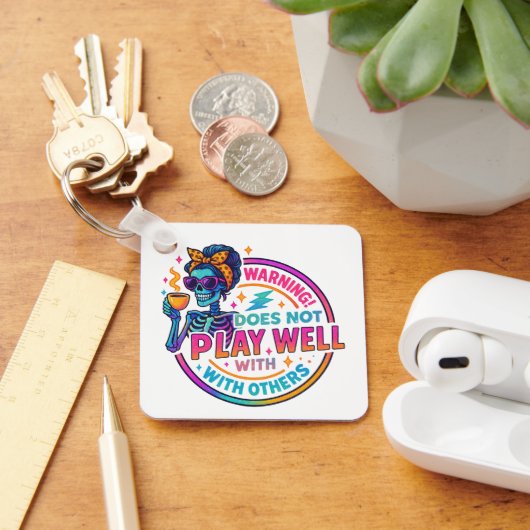 Speelt niet goed… sleutelhanger (Bureau)