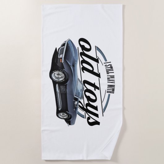 Speelt nog steeds af met Corvettes Strandlaken