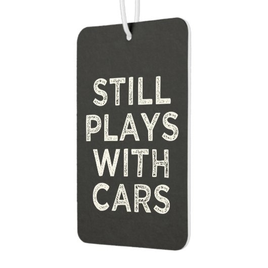 Speelt nog steeds met auto's grappige auto verfris luchtverfrisser (Links)