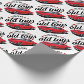 Speelt nog steeds met corvettes cadeaupapier (Hoek)