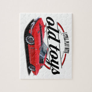 Speelt nog steeds met corvettes legpuzzel