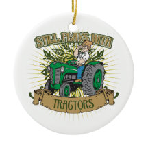 Speelt nog steeds met groene trekkers