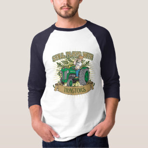 Speelt nog steeds met groene trekkers t-shirt