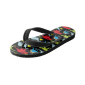 Speelt teenslippers voor Dinosaur-patroon (Schuin)