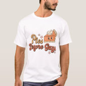 Speelt voor jongens Funny Retro Thanksgiving T-Shi T-shirt (Voorkant)