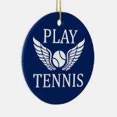 Speeltennis Keramisch Ornament (Rechts)