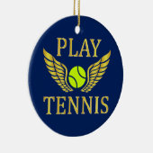 Speeltennis Keramisch Ornament (Rechts)