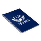 Speeltennis Notitieboek (Rechterzijde)