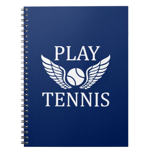 Speeltennis Notitieboek (Voorkant)